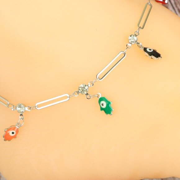 "Dainty Anklet for Women – Elegant Everyday Jewelry & Perfect Gift | MLCRC1022 - Picture 1 of 10